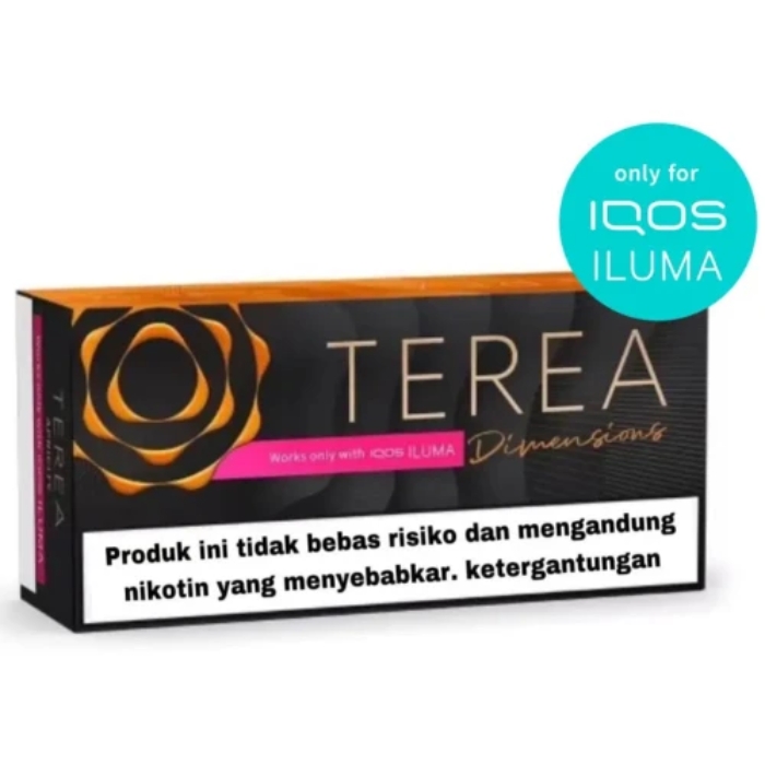 IQOS TEREA Dimensions Apricity Sticks From Indonesia in Dubai, Abu Dhabi, Sharjah, Ajman, Fujairah, Al Ain, RAK, UAQ and UAE